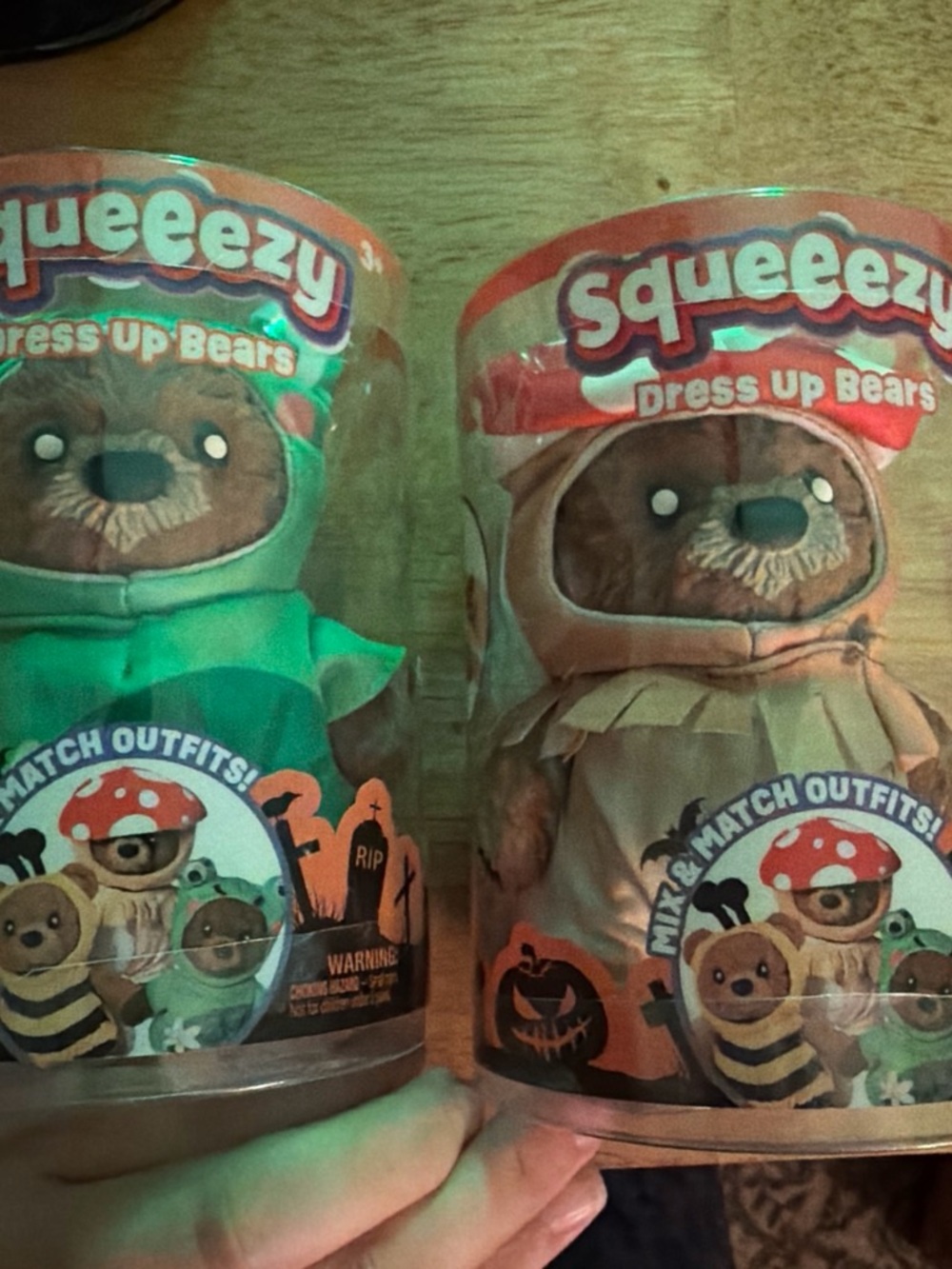 Dress Up Bear Plush - Brown Bear in Green Outfit